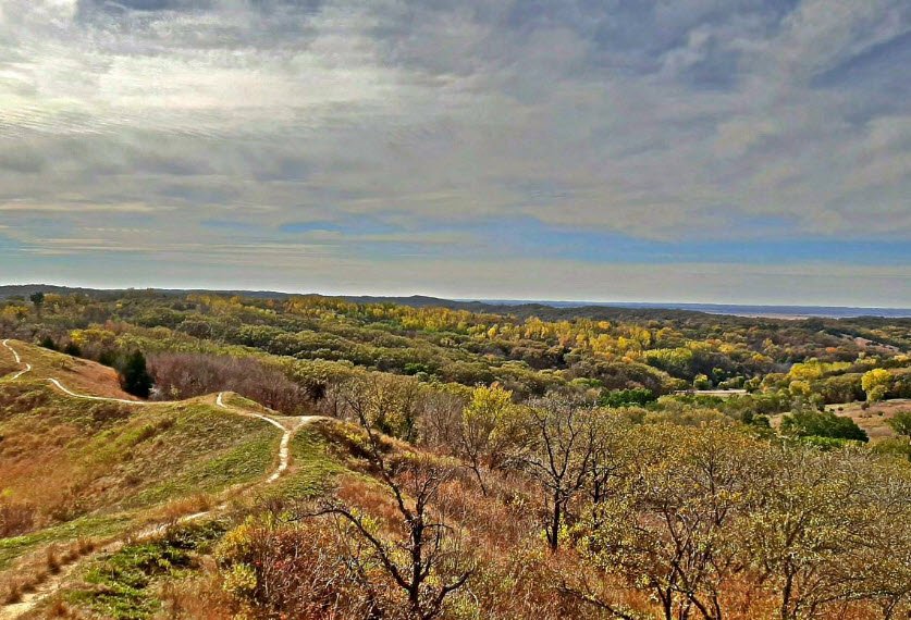 Preparation Canyon State Park, Iowa, USA